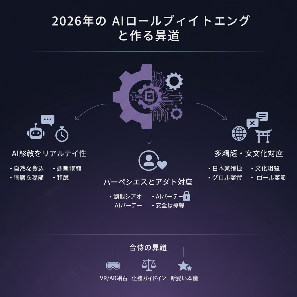 2026年のAIロールプレイトレンドと今後の展望