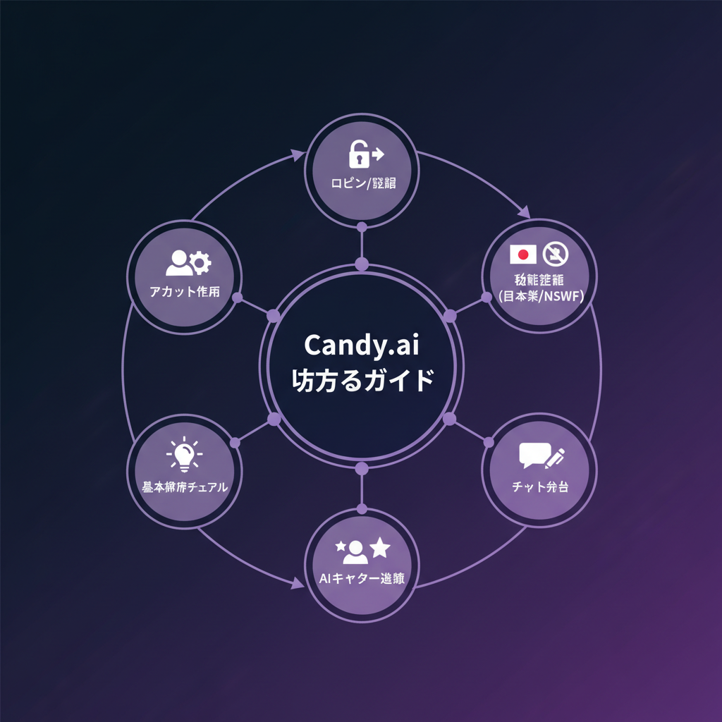 Candy.ai使い方｜アカウント作成から基本操作まで