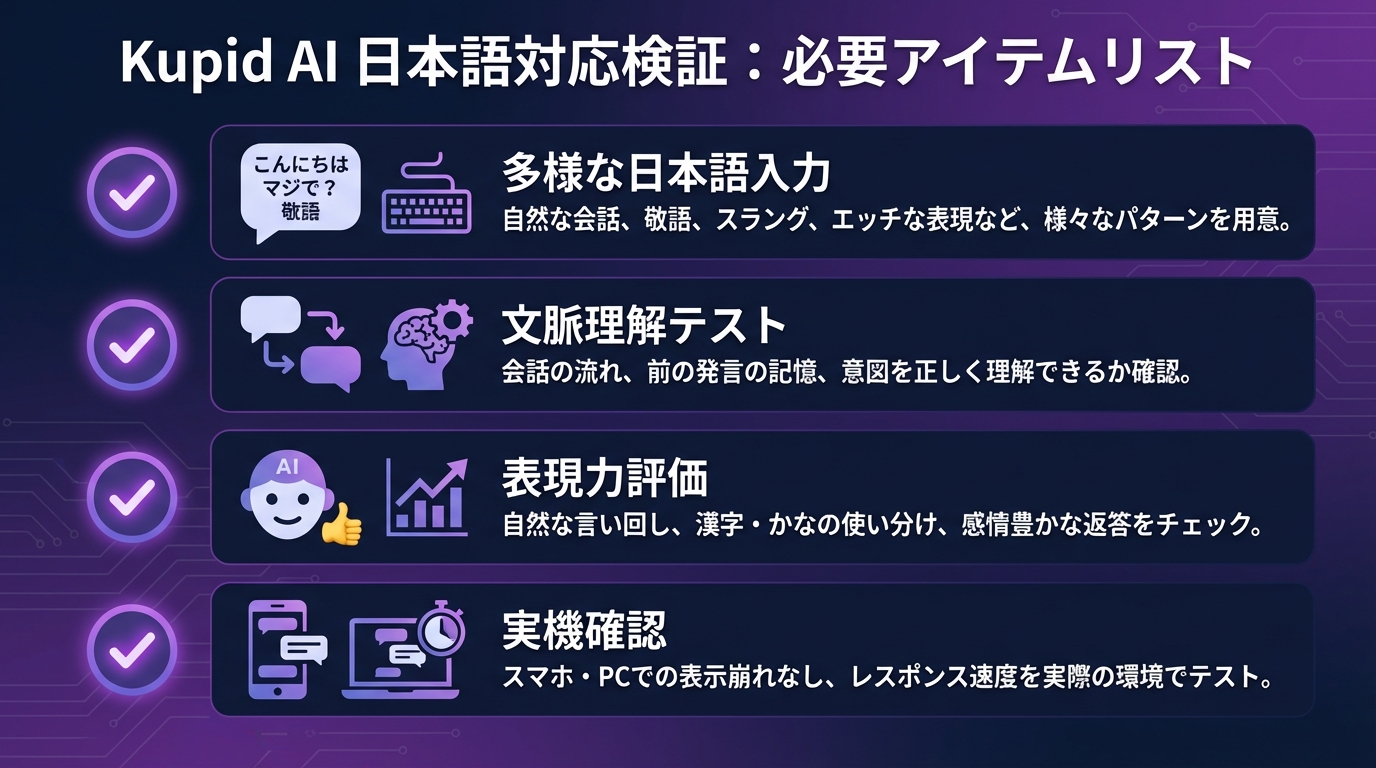 Kupid AI 日本語対応の実力を検証!
